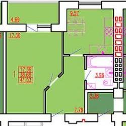 Продам - Квартиры - Алексеевка, П.Поле